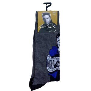 Elvis Presley socks  Adult Men's Novelty Crew Socks Size 7-12 New with tags
